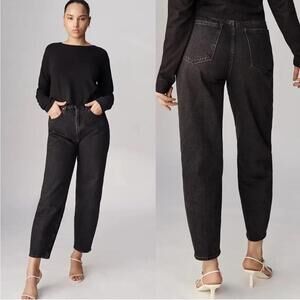 Aritzia Denim Forum Tippi High Rise Carrot Leg Denim